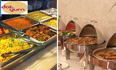 Dot Yum Uppili Palayam - 25% off on lunch or dinner buffet. Enjoy a lavish buffet bonanza!