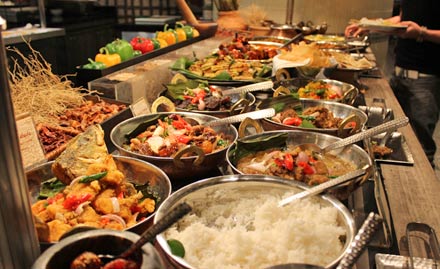 The Grand Beach Resort kanchipuram - Get veg & non veg breakfast, lunch & dinner buffet starting at just Rs 499