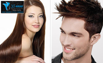 Bronz Unisex Salon Salarpuria - Rs 999 for L'Oreal hair colour. Complimentary hair cut & shampoo!