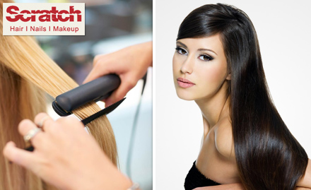 Scratch Salon By Headmasters Bhupindra Road - Get upto 58% off on hair & skin care services. Choose from chemical treatments, bridal packages & more!