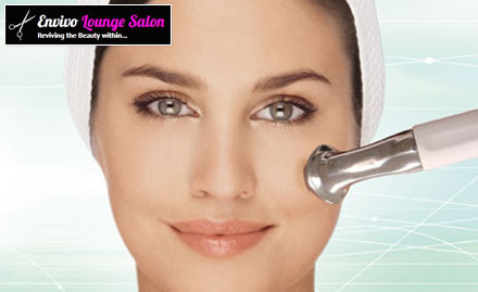 Envivo Lounge Salon Viman Nagar - 50% off on medibac clearing and body firming treatment. Get a smooth & silky skin!