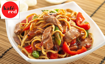 Kafe Red Ascon City - Enjoy delicious cuisine at 50% off!