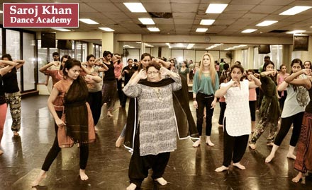 Saroj Khan Dance Academy Salt Lake - Enjoy 8 dance sessions of contemporary, jazz, ballet and more. Also get 30% off on admission fee!