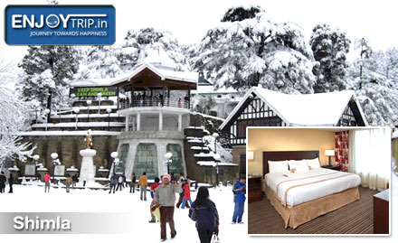 Enjoy Trip  - Shimla-Chail special holiday package at just Rs 9999. Breakfast & sightseeing included!