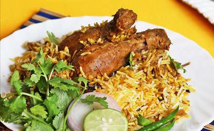 Aman Chicken Model Town - Buy 1 get 1 offer on non-veg biryani. A treat for your taste buds!