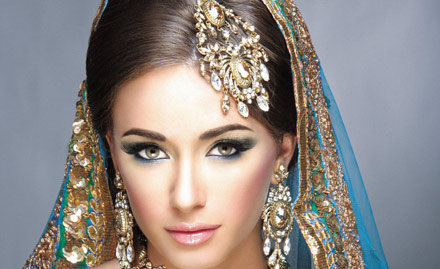 Herbal Blend Hair & Beauty Salon Andheri West - Rs 29 to get 60% off on bridal package. To get the picture perfect look!
