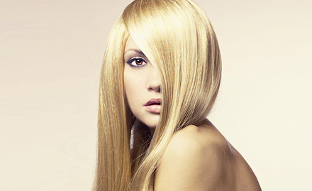 Jasmine Beauty Parlour Saibaba Colony - Matrix hair straightening at just Rs 2999. Flaunt silky smooth and straight hair!