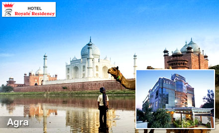Hotel Royale Residency Fatehabad, Agra - Get 40% off on room tariff in Agra. Explore the city of Taj Mahal! 