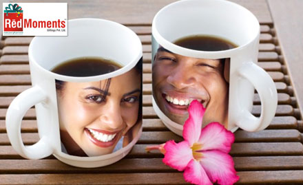 Red Moments Navi Mumbai - Buy 1 get 1 offer on customized photo mugs. Also get 15% off on personalized gift items