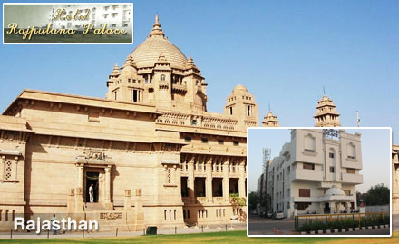 Hotel Rajputana Palace Panchbati Circle - 30% off on room tariff in Jodhpur. Get ready for a royal trip!