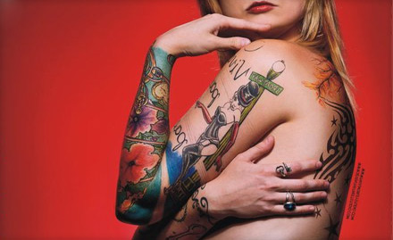 Yogiz Tattoo Inn Haiderpara - 65% off on all permanent tattoos. Make your body your canvas!