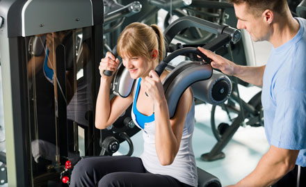 Life Style Fitness Kotha Pet - 4 gym sessions & 10% off on further enrollment at just Rs 29. Shape up!