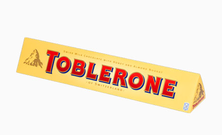 Hypercity Bannerghatta - Buy 2 Toblerone Chocolate 200g and get 10% off. Offer valid at Hypercity outlets only till stocks last.