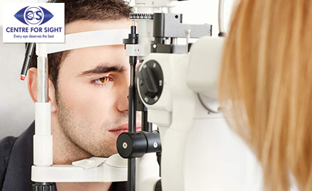 Centre For Sight Sector 16, Faridabad - Care for your eyes! Get eye checkup at just Rs 29. Also get 12% off on OPD and IPD procedures!