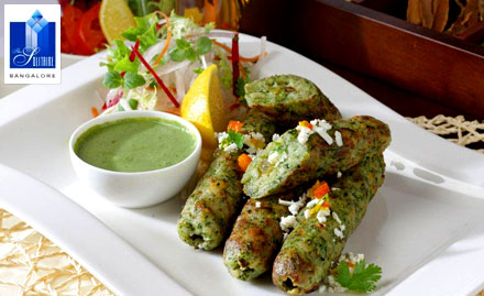 Bean Here - The Solitaire Hotel Seshadripuram - 20% off on lunch or dinner buffet! Enjoy a lavish meal!