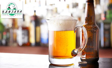 Banjara - Goldfinch Retreat Tharabanahalli - Rs 549 for 1 beer pitcher and starter - Walk in a for a feast