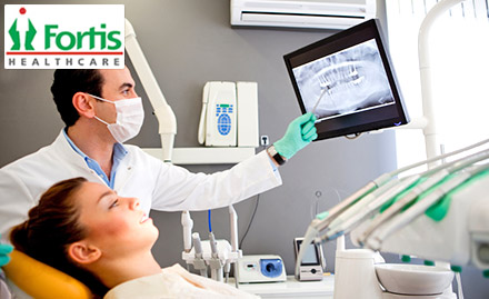 Fortis Hospital BTM Layout - 30% off on all dental services - Root canal, ceramic crown, dental implant and more
