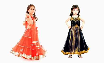 Tanus Ethnic Collection Kothanur - 25% off on kids apparel. Also get 20% off on saree & dress material!