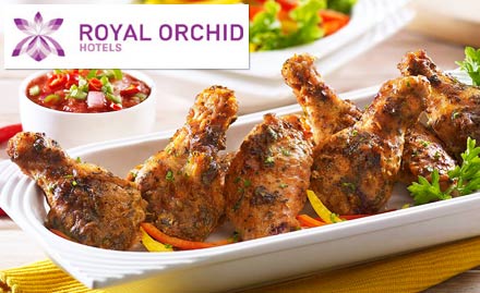 Tiger Trail - Hotel Royal Orchid Tonk Phatak - 20% off on food bill. Amazingly delicious!