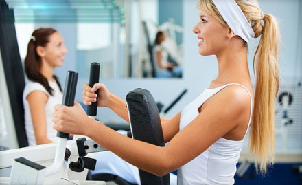 True Fitness Gandhi Nagar - 3 gym sessions. Upscale unisex fitness center!