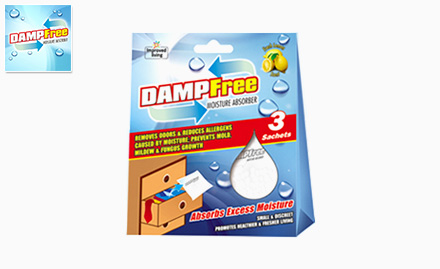 E A Currim Pvt Ltd Fort - 25% off on DampFree moisture absorber products. For a better & healthier living!