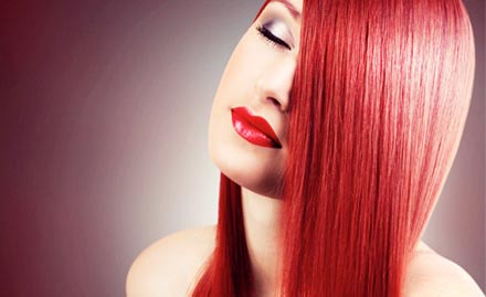 Thilothama Ladies Herbal Beauty Parlour Peelamedu - Matrix hair straightening at just Rs 3499. Get silky, smooth and straight hair!