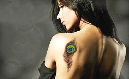 Tattoo Highway Rajpura Road - 40% off on coloured or black permanent tattoo