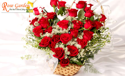 Rose Garden Satya Nagar - Get 25% off on all flowers. Gift some happiness!