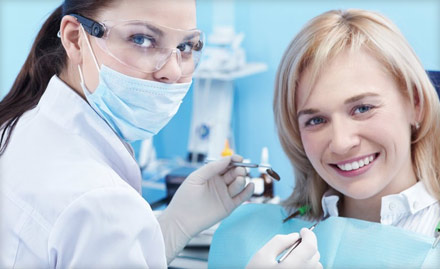 Curewell Dental Polyclinic Lashkar - 30% off on dental services. Flaunt a confident smile
