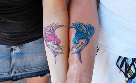 Tag Somajiguda - 30% off on black or coloured permanent tattoo. Ink your skin!