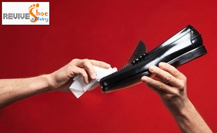 Revives Shoe Laundary Sahid Nagar - 35% off on shoe laundry services. For those worn-out pairs!