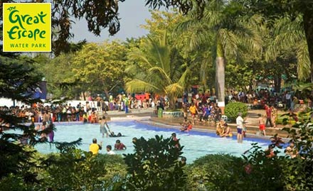 Great Escape Water park Thane East - Enjoy Rs 250 off on entry. Explore the Wonderland!