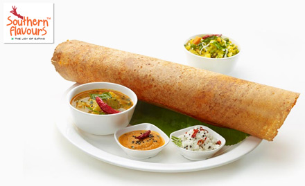Southern Flavours Sector 93, Noida - Get upto 22% off on food and beverages - For a great South indian culinary experience