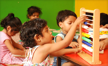 Sanskaar Kids Kingdom Ashok Nagar - 7 classes of play school or pre nursery at just Rs 49
