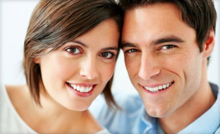Dental Pearl Orthodontic & Periodontic Centre Upper Bazar - Rs 9 to get 40% off on dental services. Get a pearly white smile!