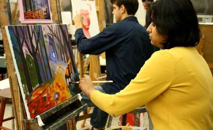 Gagan Art Academy Kurukshetra HO - 4 painting classes at just Rs 9. Also get 15% off on monthly fee!