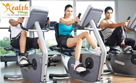 Health Village Sector 62, Noida - Get 55% off & additional 15% off on annual gym membership. Complete fitness package!