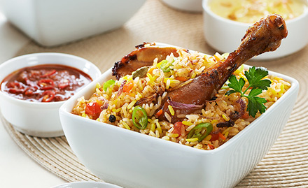 Mughal Darbar Garia - Enjoy a combo meal for 2 at just Rs 249.