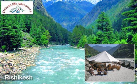 Dream Life Adventure Rishikesh HO - Get 2D/1N luxurious stay in Rishikesh. Enjoy campfire, complimentary meals & adventure sports at just Rs 1049. 