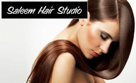 Saleem Hair Studio By Schwarzkopf Vasant Kunj - 73% off on hair rebonding, smoothening or straightening