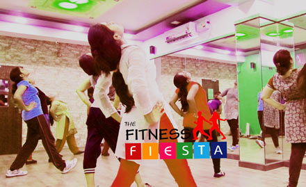 The Fitness Fiesta Gachibowli - 3 fitness sessions for just Rs 29. Stay healthy, stay happy!