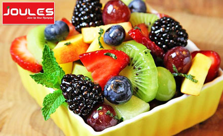 Joules Fatehganj - 20% off on total bill for just Rs 9. Juice up your moments!