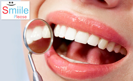 Smile Please Dental Clinic Vile Parle - Rs 9 to get 35% off on scaling, polishing, filling, bleaching and PFM crowns. Also get 20% off on other services!