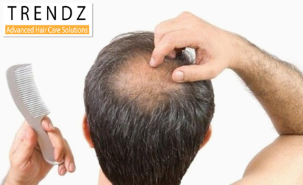 Trendz Advanced Hair Care Solutions Andheri East - 30% off on hair fixing treatment. No more ba(l)d hair days!