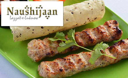 Naushijaan Hazratganj - 20% off on food bill. Mouthwatering delicacies!