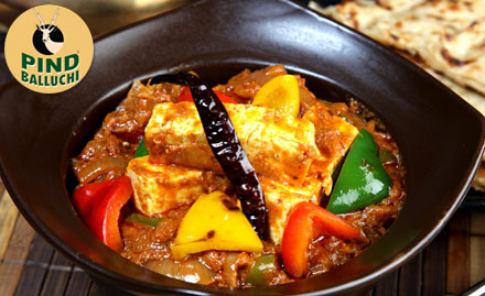 Pind Balluchi Pari Chowk, Greater Noida - 15% off on food bill. For a meal that tastes like heaven!