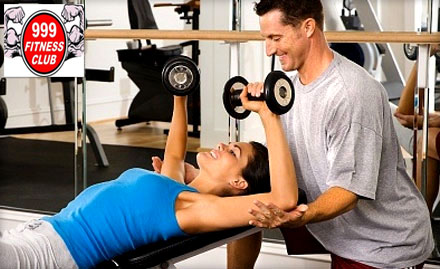 999 Fitness Club Adarsh Enclave - 3 gym sessions for just Rs 9. Get healthy!