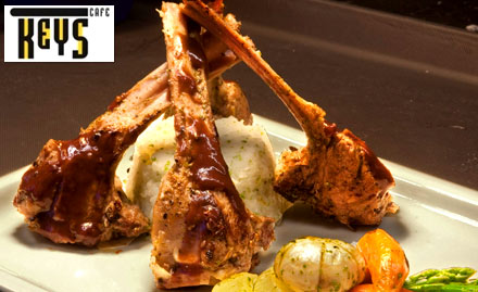 Keys Cafe - Keys Hotel Hosur Road, Madiwala - 20% off on 4 course meal. Enjoy a sumptuous meal!