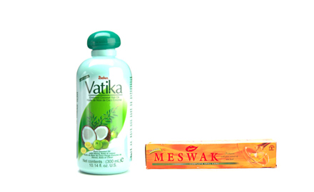 Arambagh's Foodmart Garia - Get Meswak Toothpaste 100 gm free with Vatika Hair Oil 300 gm. Valid only at Arambagh outlets across West Bengal.