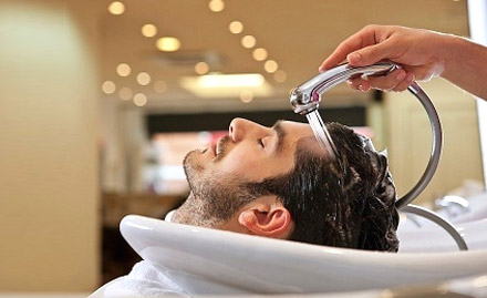 Menz Parlour Idgah Colony - Rs 334 for hair cut, hair wash, shaving & facial. Get suited for the occasion!